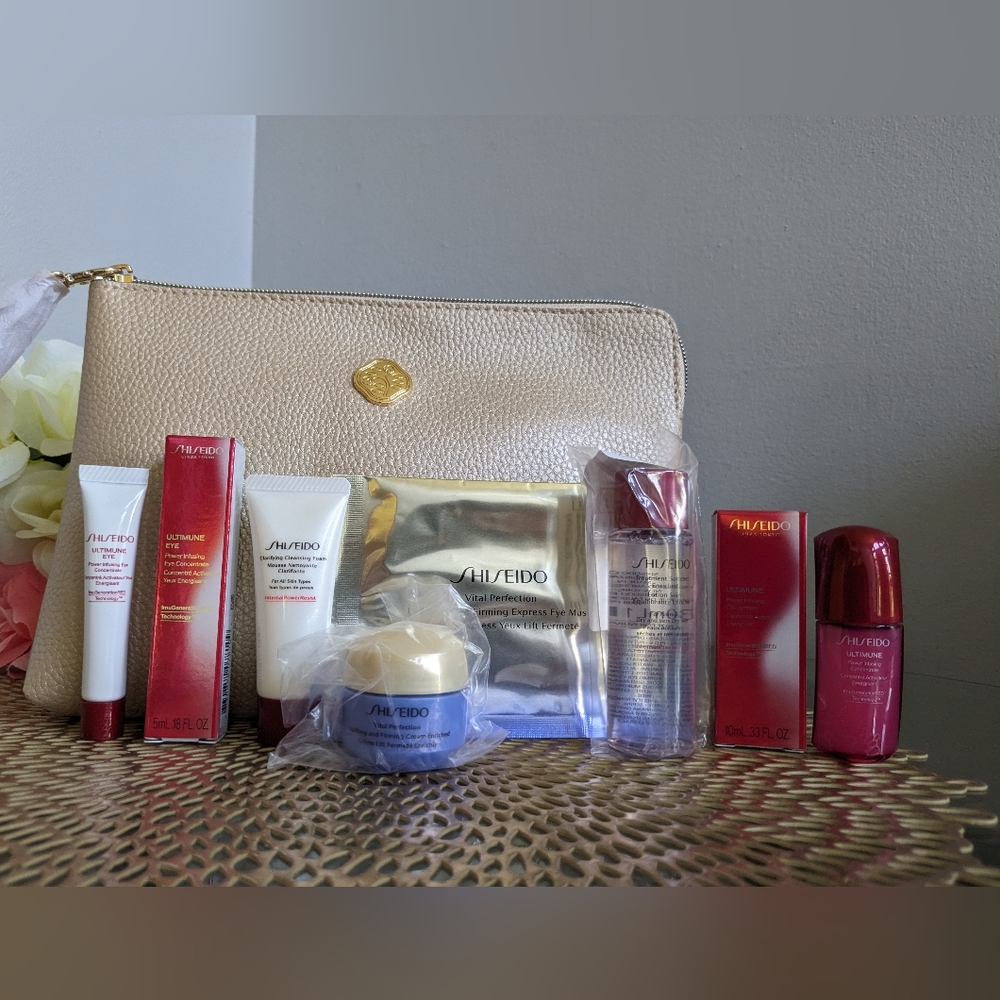 Shiseido 7 piece skin care set